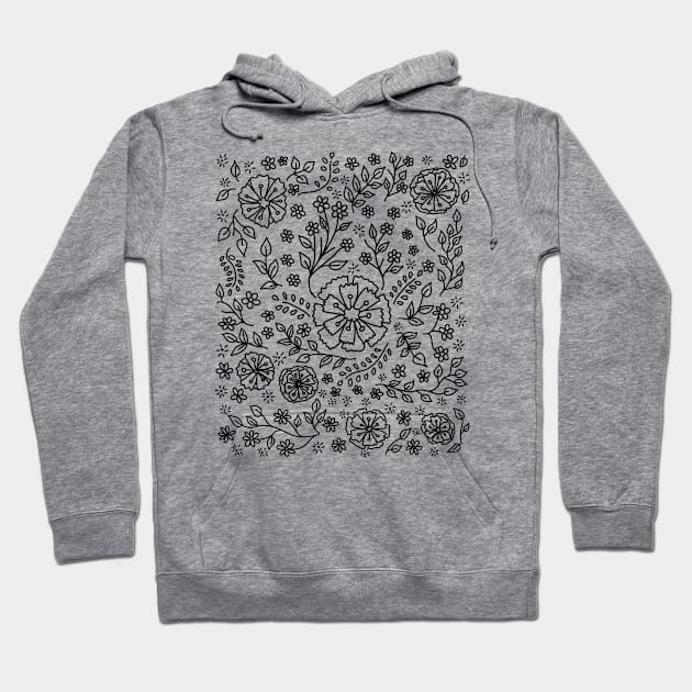 Doodle pattern art1 Hoodie by Make good Design 